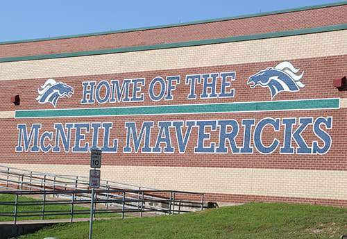 photo of McNeil High School building